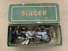 Caja 301 piezas/piezas de máquina de coser vintage SINGER ACCESORIOS #1 segunda mano  Embacar hacia Mexico