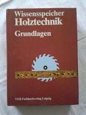 Wissensspeicher holztechnik gr gebraucht kaufen  Burgstädt