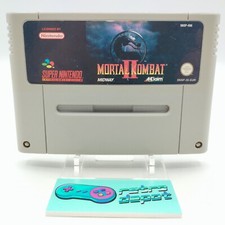Mortal Kombat II 2 / Super Nintendo SNES / PAL / EUR #1 comprar usado  Enviando para Brazil