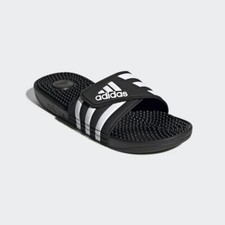 Slides de massagem pós-treino Adidas Adissage - Core Black / Cloud White (F35580) comprar usado  Enviando para Brazil
