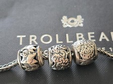 Trollbeads barrels silver d'occasion  France