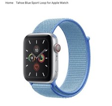 Apple Watch Sport Loop - 38/40/41mm - AZUL TAHOE **MUITO RARO** comprar usado Apple Watch Sport Loop - 38/40/41mm - AZUL TAHOE **MUITO RARO** comprar usado  Enviando para Brazil