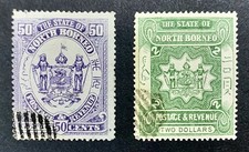 North borneo 1894 d'occasion  Auneau