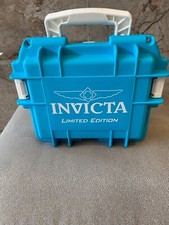 Invicta 3 Slot Estojo de Mergulho Colecionador - Cabo Branco Resistente ao Impacto Turquesa, usado comprar usado  Enviando para Brazil