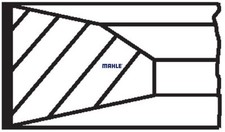 Mahle 03873n0 kolbenringsatz gebraucht kaufen  Dresden