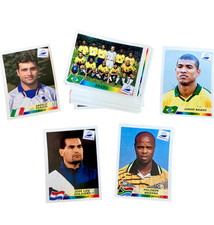Adesivos Panini França 98 Copa do Mundo - Lote de 73 adesivos com duplicatas comprar usado Adesivos Panini França 98 Copa do Mundo - Lote de 73 adesivos com duplicatas comprar usado  Enviando para Brazil