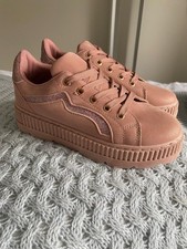 Dusty pink platform for sale  EVESHAM