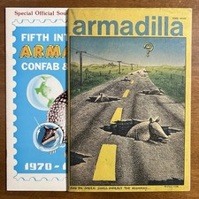 Usado, LOTE de 2 Armadilla & Armadillo Expo Program Jim Franklin Austin Texas JR Compton comprar usado  Enviando para Brazil