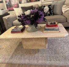 Travertine coffee table for sale  Los Angeles