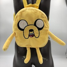 Usado, Mochila de pelúcia infantil Adventure Time Jake the Dog 18x8x22cm comprar usado  Enviando para Brazil