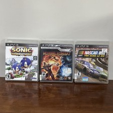 Usado, Lote de jogos PS3 Sonic Generations, Mortal Kombat, Nascar 2011 Playstation comprar usado  Enviando para Brazil