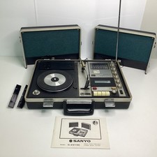 Centro de música estéreo portátil Sanyo G-231 5C, sem cabo, funcionando (N4) W#700 comprar usado  Enviando para Brazil