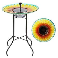 Solar sunflower glass for sale  BRADFORD