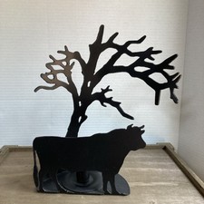 Metal cow silhouette for sale  Belfast
