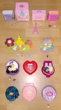 Polly Pocket mini Dosen & Häuser Sammlung Mit Figuren + Uhr Bluebird 90er Jahre comprar usado  Enviando para Brazil