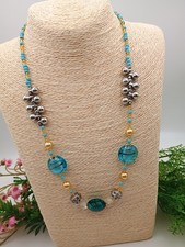 Handcrafted beaded necklace for sale  ATTLEBOROUGH