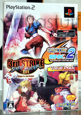Capcom vs SNK 2: Millionaire Fighting 2001 & Street Fighter III 3rd Strike PS2 comprar usado  Enviando para Brazil