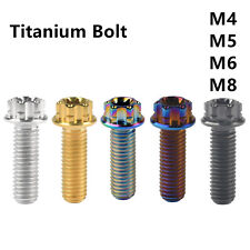 Flange de parafuso de titânio parafuso torx grau 5 para motocicleta M4 M5 M6 M8 comprar usado  Enviando para Brazil