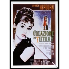 Locandina colazione tiffany usato  Nocera Superiore
