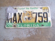 License plate florida for sale  Mustang