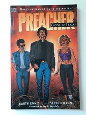 Graphic Novel Preacher: Gone To Texas Vertigo DC Comics TPB 1996 Ennis quase perfeito caixa comprar usado  Enviando para Brazil
