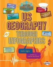 Us Geography Through Infographics by Higgins, Nadia comprar usado  Enviando para Brazil