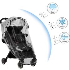 Usado, Capa de chuva transparente para carrinho de bebê, protetor meteorológico universal para viagem respirável comprar usado  Enviando para Brazil