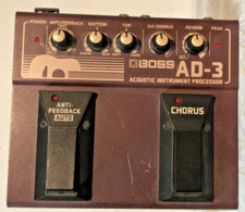 Pedal de efeitos de guitarra Boss AD-3 instrumento acústico processador acústico comprar usado  Enviando para Brazil