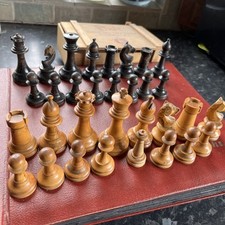 Antique wooden chess for sale  BELPER