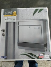 Edelstahl briefkasten zeitungs gebraucht kaufen  Hamburg