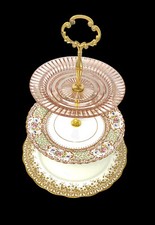 Gorgeous tiered serving for sale  New Oxford
