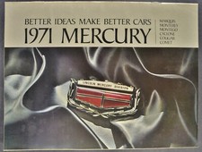 1971 mercury brochure for sale  Olympia