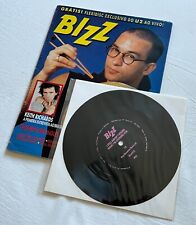 U2 RARE BIZZ Magazine Brazil (1988) w/Sealed Promo 7" Flexi Disc. In MINT Cond. comprar usado  Enviando para Brazil