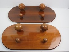 Coppia appendiabiti legno usato  Salerno