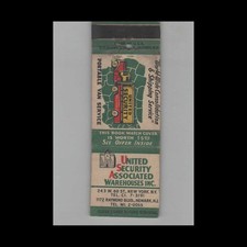 Matchbook cover united for sale  Raymond
