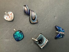 Dichroic glass pendant for sale  Toms River