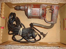 Broca elétrica Red Antique Black and Decker 1/4" leve 2000 rpm funciona comprar usado  Enviando para Brazil