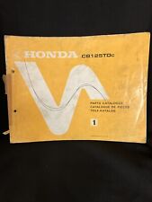 Honda parts list for sale  THETFORD