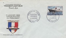 1962 fdc paquebot d'occasion  Mortagne-du-Nord