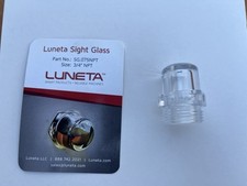 Mira de vidro LUNETA 3/4" rosca NPT nova caixa aberta (PN SG.075NPT) comprar usado  Enviando para Brazil