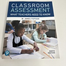 Classroom assessment teachers for sale  Andover