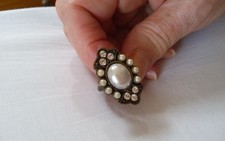 Faux pearl diamante for sale  ASHFORD