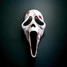 Gedruckte handbemalte scream gebraucht kaufen  Berlin
