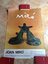 Joan miro poster usato  Italia