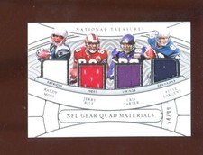 2021 National Treasures Randy Moss Jerry Rice Cris Carter Largent GU Patches /99 comprar usado  Enviando para Brazil
