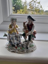 Sitzendorf porcelain sheperd for sale  SOUTH PETHERTON