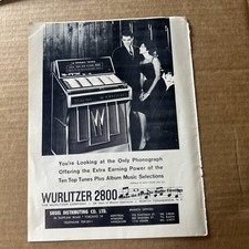 Original jukebox wurlitzer for sale  Santa Ana