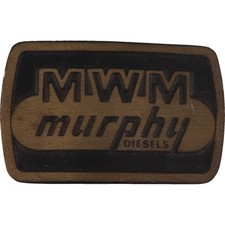 Fivela de cinto vintage anos 70 conjunto gerador de peças de motor diesel Murphy D226 latão MWM comprar usado  Enviando para Brazil