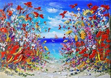 Original acrylic oil for sale  DOVER