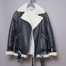 Saints shearling leather for sale  LONDON